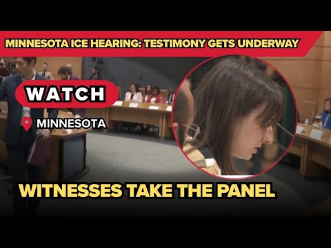 Testimony begins at Minnesota field hearing on ICE operations