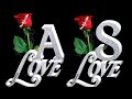 A Aur S Status Video A S Best Whatsapp Status Video New A S Name Letters Status Video