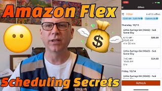 Tips For Scheduling Amazon Flex Blocks