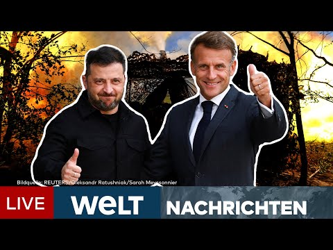 Video Thumbnail: UKRAINE-KRIEG: Selenskyj in Paris! "Koalition der Willigen" berät über Sicherheitsgarantien | LIVE