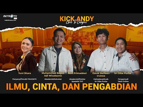 KICK ANDY - Ilmu, Cinta, Dan Pengabdian