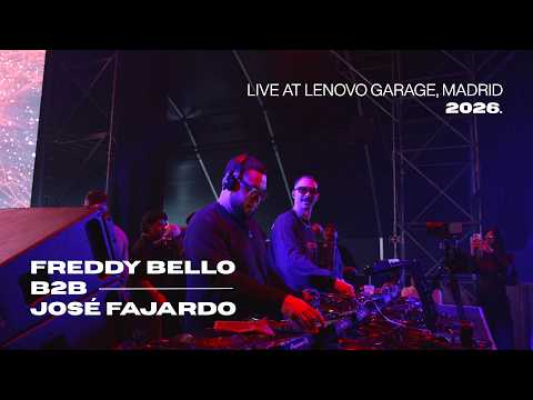 Freddy Bello B2B  Jose Fajardo DJ SET @ The Lenovo Garage.