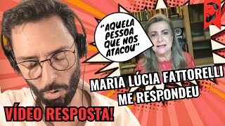 MARIA LÚCIA FATTORELLI ME RESPONDEU | VÍDEO RESPOSTA SOBRE AS CRÍTICAS A AUDITORIA CIDADÃ DA DÍVIDA