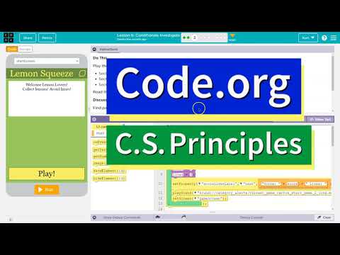 Code.org Lesson 6.2 Conditionals Investigate | Tutorial and Answer | Unit 4 CS Principles