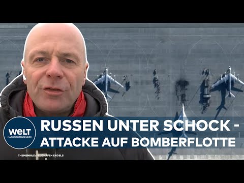 PUTINS KRIEG: Ukrainische Drohnen-Attacke - Heftige Kritik an russischer Luftabwehr | WELT Analyse
