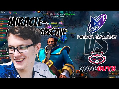NGX.Miracle- [Kunkka] Nigma Galaxy VS Coolguys | #playerperspective #miracle #kunkka
