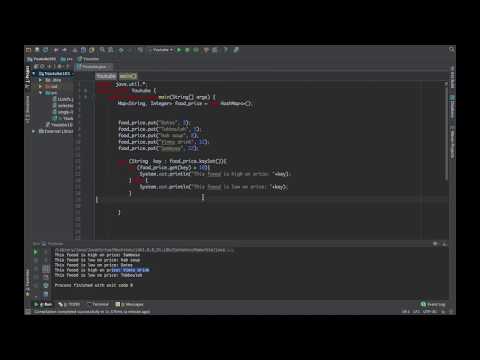 Java Programming Tutorials 47 Accessing Values In A Hashmap