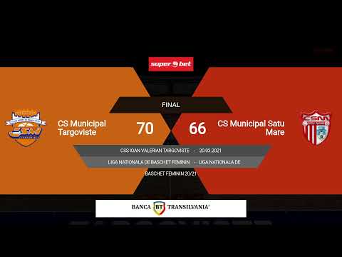 LNBF 2020-2021: CSM Târgoviște - CSM Satu Mare
