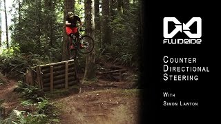 How to turn in the air | Mountain bike skills with Simon Lawton from Fluidride