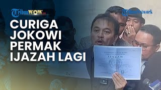 Roy Cs Ungkap Kecurigaan pada Kubu Jokowi Modifikasi Ijazahnya Lagi, Bongkar Sejumlah Kejanggalan