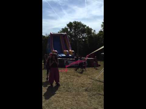 Teuf BtP Family !! Boom tchiki poom party...... Tobogan piscine 11/07/2015