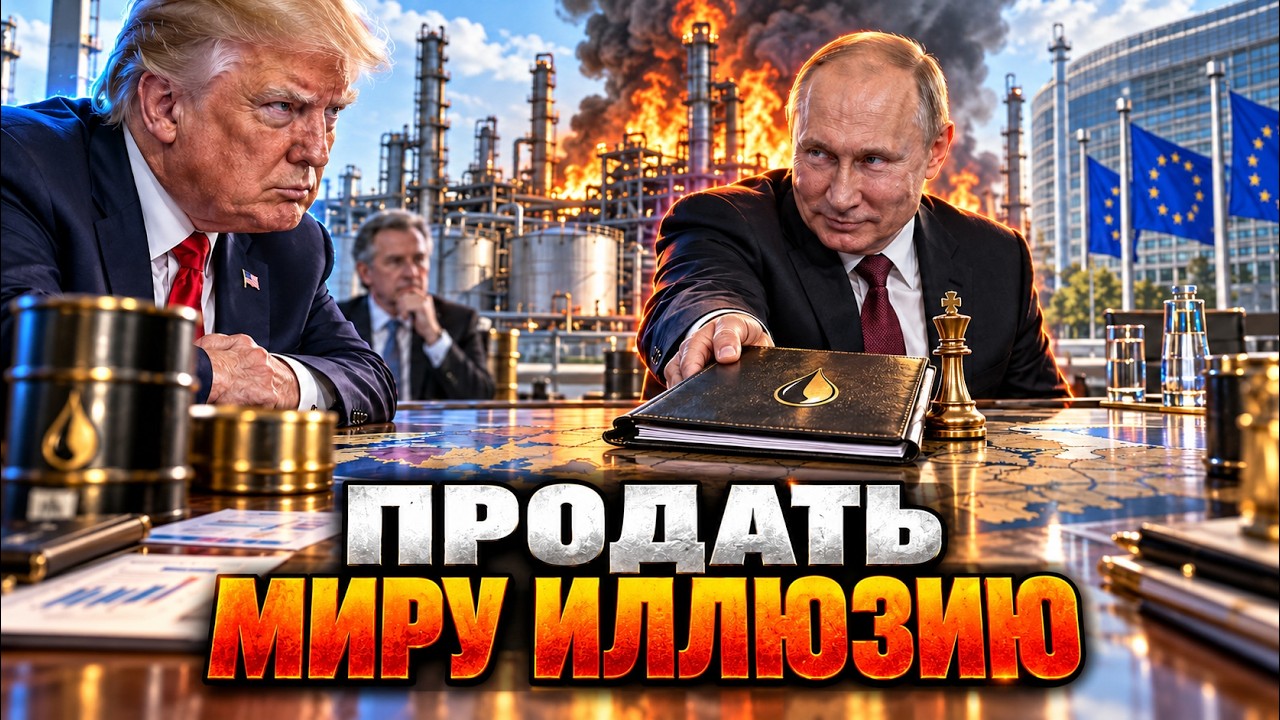 ПОЧЕМУ ПЕРЕГОВОРЫ С ПУТИНЫМ ПАХНУТ ПРОВАЛОМ? САНКЦИИ, НЕФТЬ И УКРАИНА! В ЕВРО
