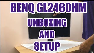 Video thumbnail for My New BenQ GL2460HM Monitor! Unboxing & Setup | markpro by marky