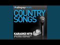 Wanted (Karaoke Version) (In the style of Alan Jackson)