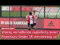 Slordig Feyenoord O18 scoort in slotfase en wint stadsderby van Sparta O18