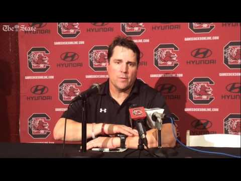 South Carolina's Will Muschamp breaks down MSU loss