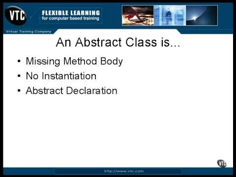 6 Java Certification Chapter02 Object Oriented Programming Lesson5 An Abstract Class