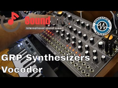 SoundMit 2019: GRP Synthesizers  - All Analogue Vocoder