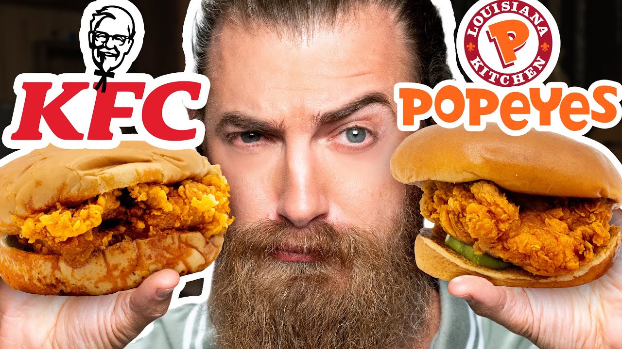 KFC vs. Popeyes Taste Test | FOOD FEUDS