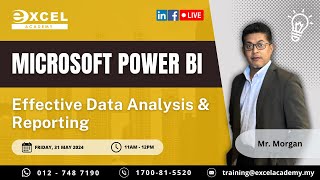 Microsoft Power BI Effective Data Analysis and Reporting | Learning Hour Ep 58