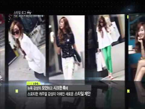 120529 Jessica ~ SNSD Onstyle STYLE LOG