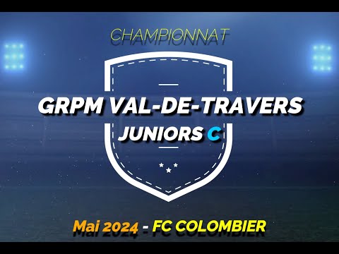Juniors C : FC Colombier - Grpm Val-de-Travers I