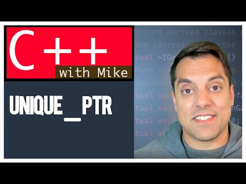 std::unique_ptr - A scoped smart pointer | Modern Cpp Series Ep. 33
