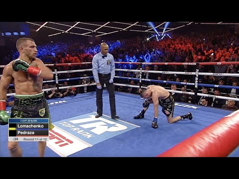 ON THIS DAY! VASILIY LOMACHENKO DROPS JOSE PEDRAZA TWICE TO UNIFY 135LB DIVISION (FIGHT HIGHLIGHTS)