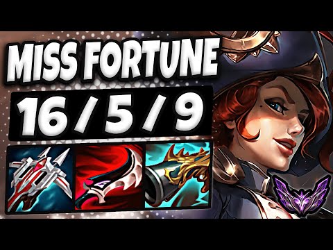 Miss Fortune vs Lucian [ ADC ] Lol Korea Master Patch 13.24 ✅