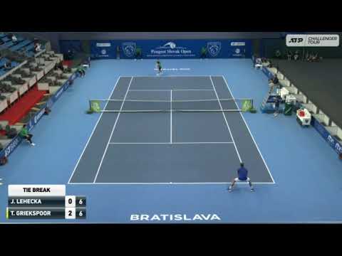 Jiri Lehecka (CZE) vs Tallon Griekspoor (NED) Bratislava challenger QuarterFinal
