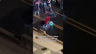 Download lagu Superman vs Lex Luthor Fight Scene on the Man of Tomorrow Set mp3 Download lagu Superman vs Lex Luthor Fight Scene on the Man of Tomorrow Set mp3