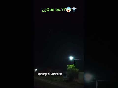 😱En quitilipi chaco estan pasando cosas extrañas.. #ovnis #desconocido #orbes