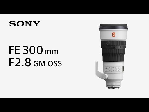 Sony FE 300mm F2.8 GM OSS Full-frame Telephoto Prime G Master Lens