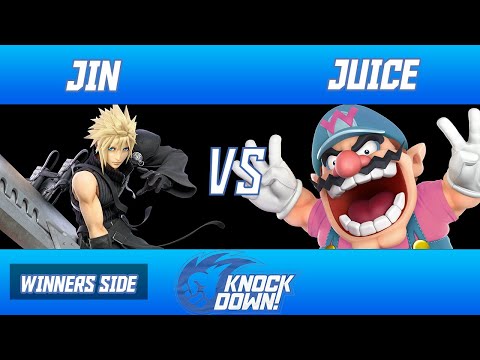 Knockdown #32 Jin (Cloud) vs Juice (Wario) Winners Side