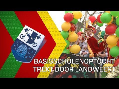 Scholenoptocht trekt door Landweert - 1 maart 2019 - Peel en Maas TV Venray