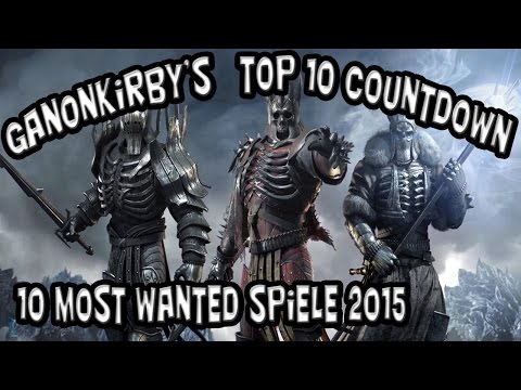 GanonKirby89's TOP 10 Countdown - 10 Most Wanted Spiele 2015