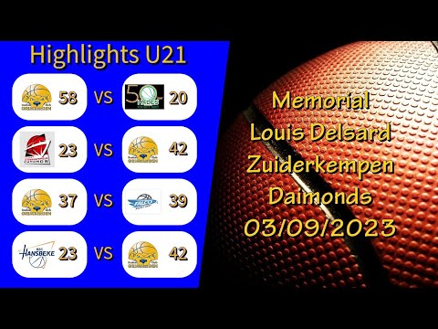 U21 Memorial Louis Delsard Zuiderkempen Daimonds (recap)