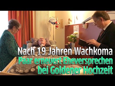 Köln: Goldene Hochzeit und Erneuerung des Eheversprechens trotz Wachkoma