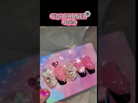 ????Tyla 샤넬 뮤비보고 만들어봄????#네일아트 #nails #nailinspiration #shor…