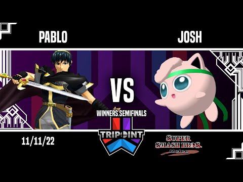 Tripoint Smash 167 - Winners Semifinals - Pablo(Marth) Vs. Josh(Jigglypuff)