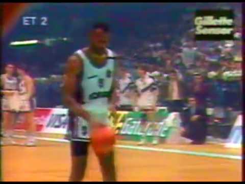 PAOK - CAI ZARAGOZA 76 - 72 (26/3/1991 GENEVA)