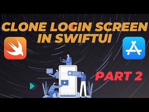 Make LOGIN SCREEN UI clone from FIGMA to SWIFTUI (PART-2)