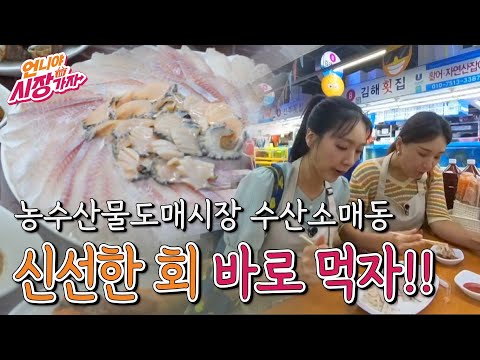 [언니야 시장가자] 8화 농수산물도매시장 수산소매동