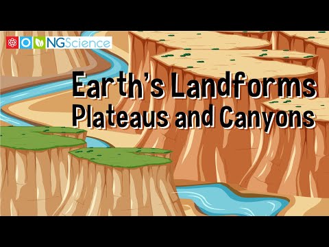 Earth's Landforms – Plateaus and Canyons