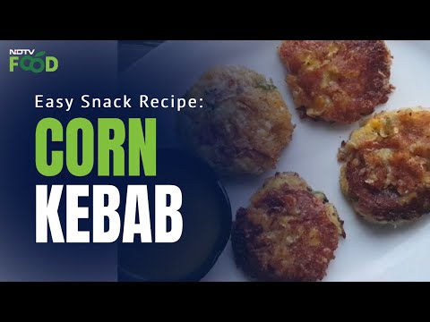 How To Make Corn Kebab| Easy Corn Kebab Recipe