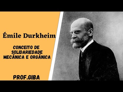 Sociology - Émile Durkheim - Mechanical and Organic Solidarity