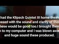 User Review Klipsch ProMedia 2 1 THX Certified Computer Speaker System Black