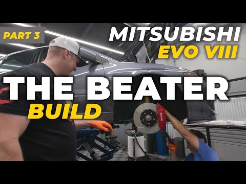 OG Mitsubishi EVO 8 - Girodisc Brakes and Steam Cleaned Calipers | The Beater Build