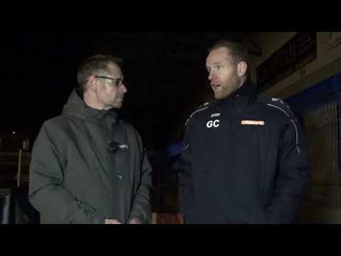 Gavin Cowan: Post-Match Interview 17-12-2019 vs Leamington