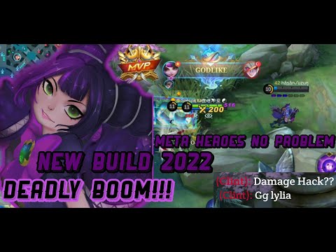 NON-META LYLIA VS META HEROES | Is She Secret Meta? | Lylia Gameplay | Best Build 2022 | MLBB